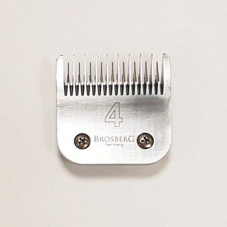 Atsarginiai Brosberg peiliukai 9,5 mm | 4 dydžio galvutė